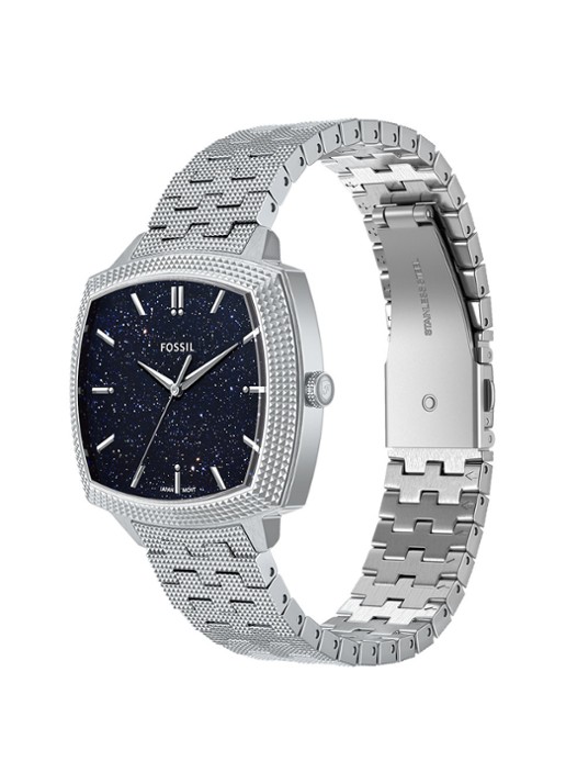 Fossil Nick Jonas x Machine Luxe horloge LE1216 - Limited Edition - detail 5 zilver