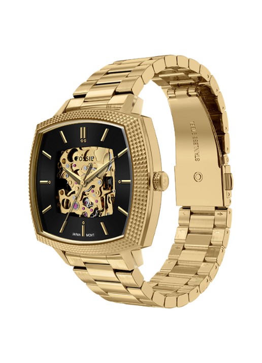 Fossil Nick Jonas x Machine Luxe horloge LE1218 - Limited Edition - detail 4 goud
