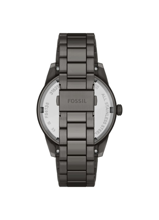 Fossil Pearson horloge FS6136 - detail 2 antraciet