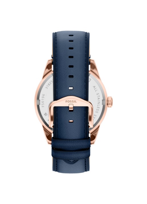 Fossil Pearson horloge FS6196 - detail roségoud