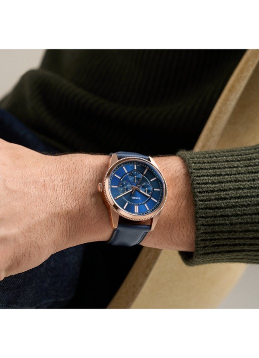Fossil Pearson horloge FS6196 - detail 4 roségoud