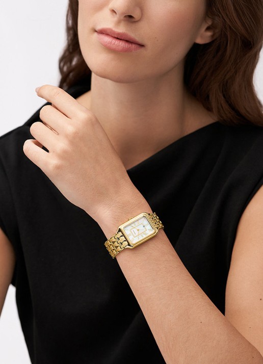 Fossil Raquel horloge ES5304 - voorkant 6 goud