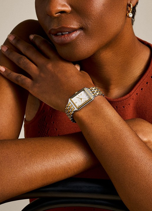 Fossil Raquel horloge ES5368 - detail 5 zilver