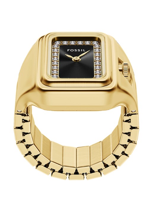 Fossil Raquel horloge ring ES5447 - detail 3 goud