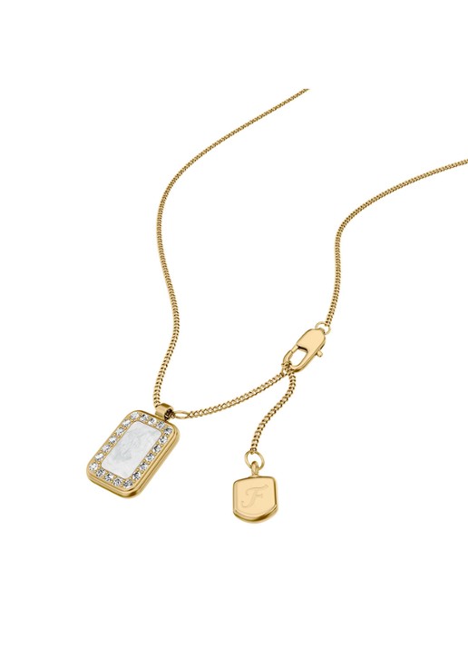 Fossil Raquel ketting JF04997710 - detail 4 goud