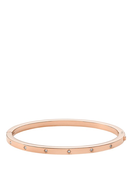 Fossil Sadie bangle met glassteen JF04394791