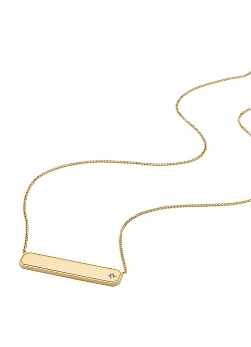 Fossil Sadie ketting JF04926710 - detail 2 goud