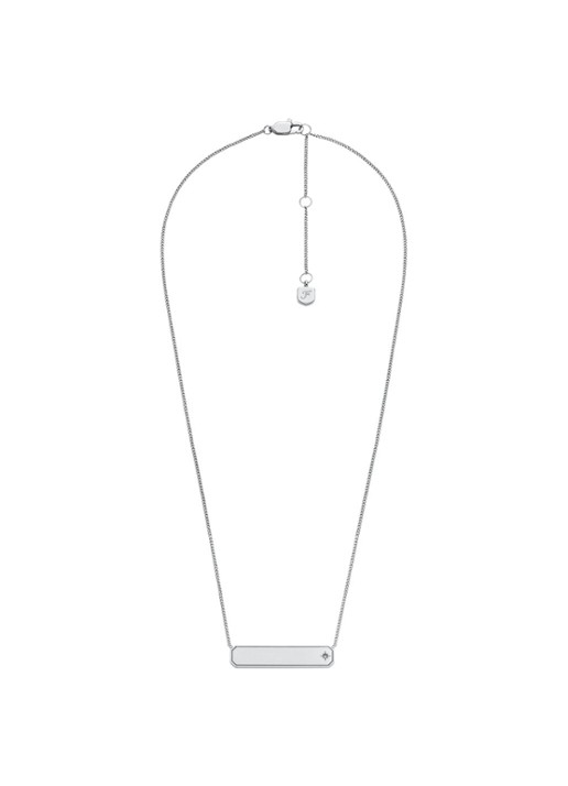 Fossil Sadie ketting JF04927040 - detail 3 zilver