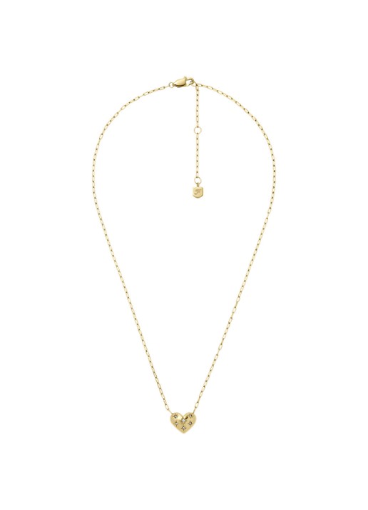 Fossil Sadie ketting met hanger JF04856710 - detail 3 goud
