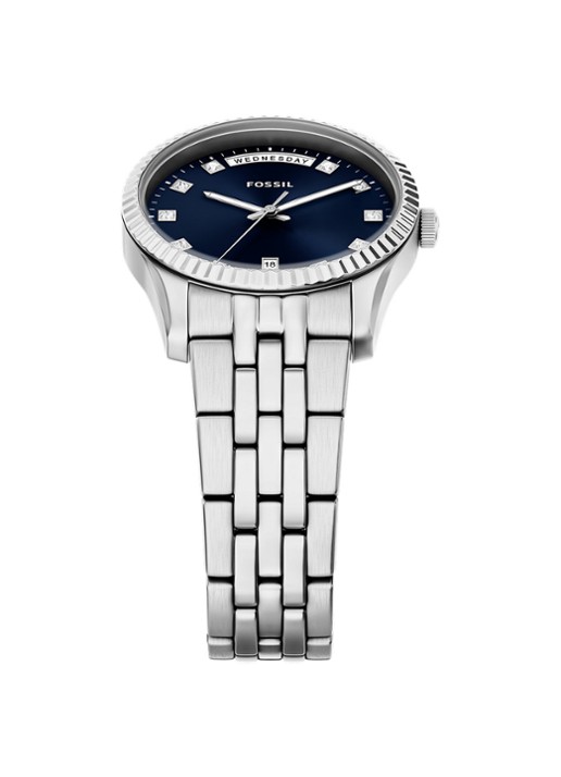 Fossil Scarlette horloge ES5457 - detail 4 zilver