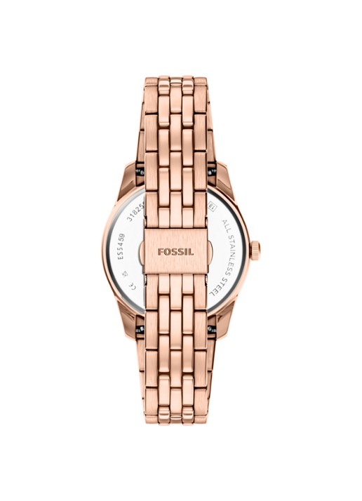Fossil Scarlette horloge ES5459 - detail 2 roségoud