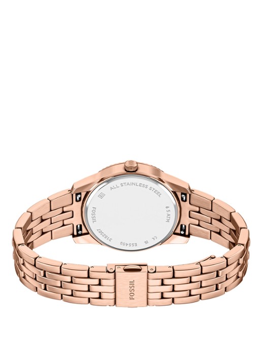 Fossil Scarlette horloge ES5459 - detail 5 roségoud