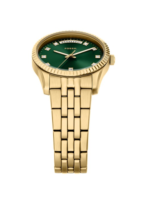 Fossil Scarlette horloge ES5460 - detail 4 goud