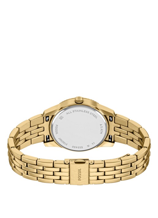 Fossil Scarlette horloge ES5460 - detail 5 goud