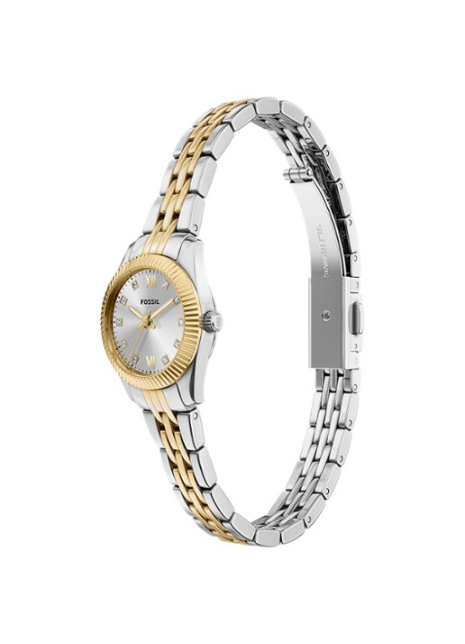 Fossil Scarlette horloge ES5473 - detail 4 zilver