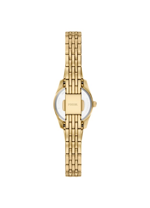 Fossil Scarlette horloge ES5474 - detail 2 goud