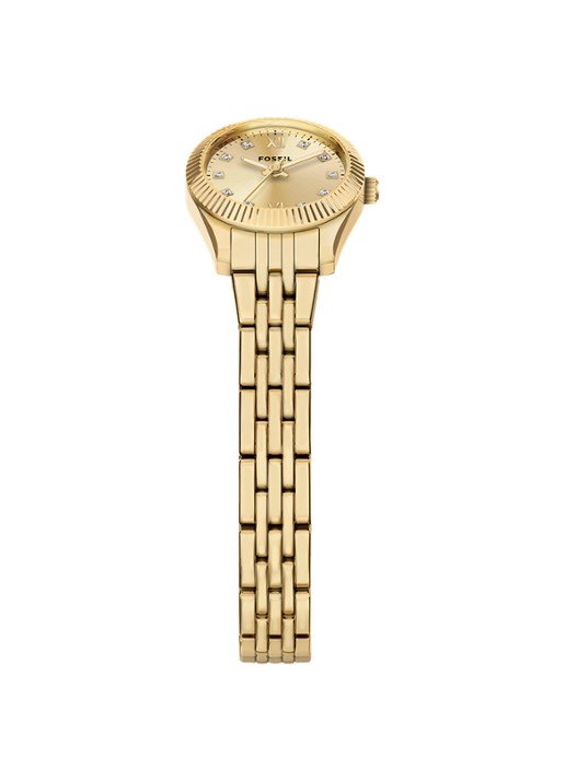 Fossil Scarlette horloge ES5474 - detail 4 goud