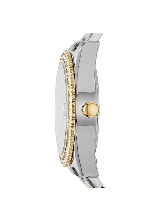 Fossil Scarlette Mini horloge ES4319 - detail zilver