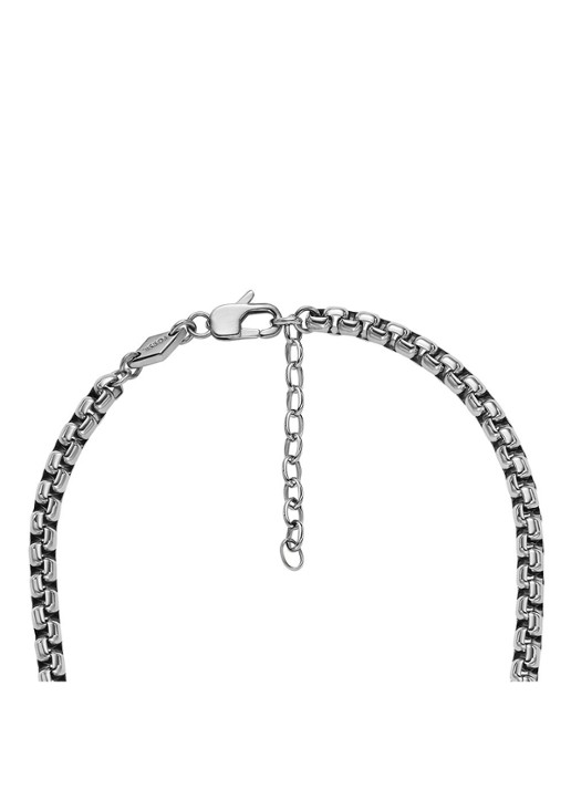 Fossil Schakelketting JF04576040 - detail 5 zilver
