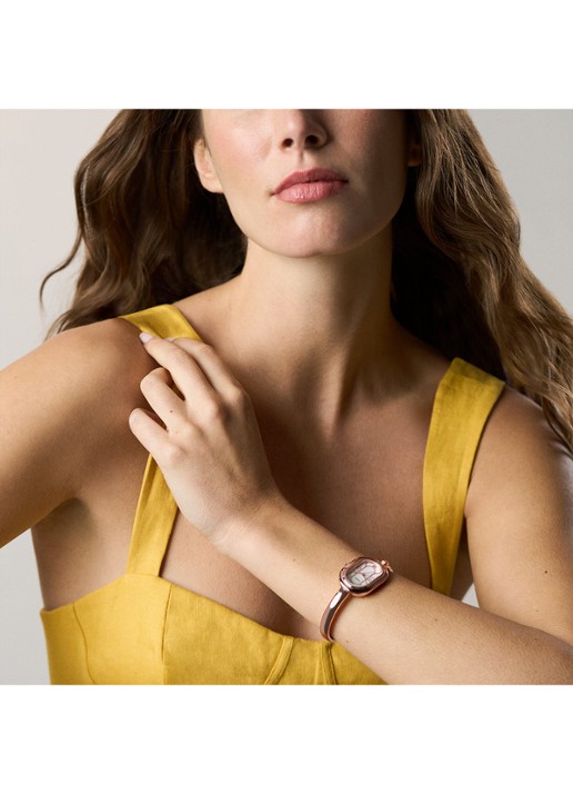 Fossil Sloan horloge ES5472 - detail 6 roségoud