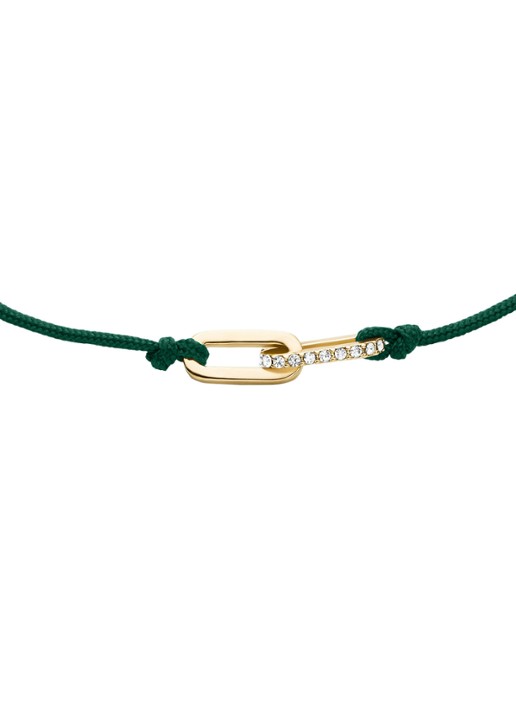 Fossil Sutton armband JA7311710 - detail groen