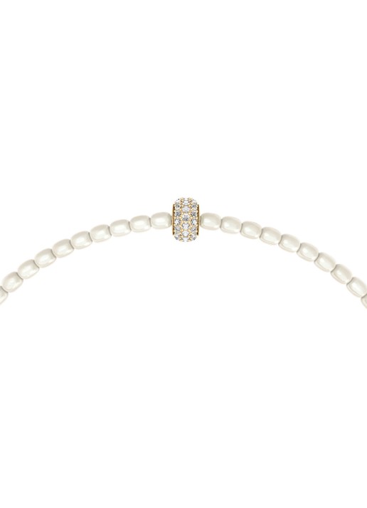 Fossil Sutton armband JA7323710 - detail parelmoer