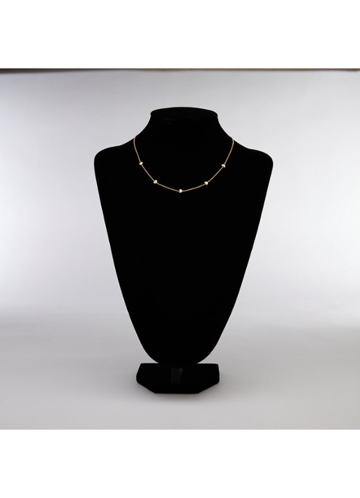 Fossil Sutton ketting JA7298710 - detail 5 goud