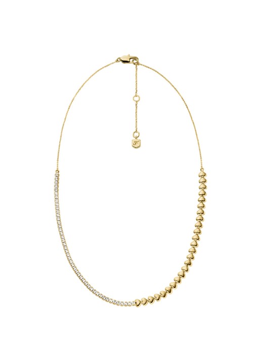 Fossil Sutton ketting JA7302710 - detail 3 goud