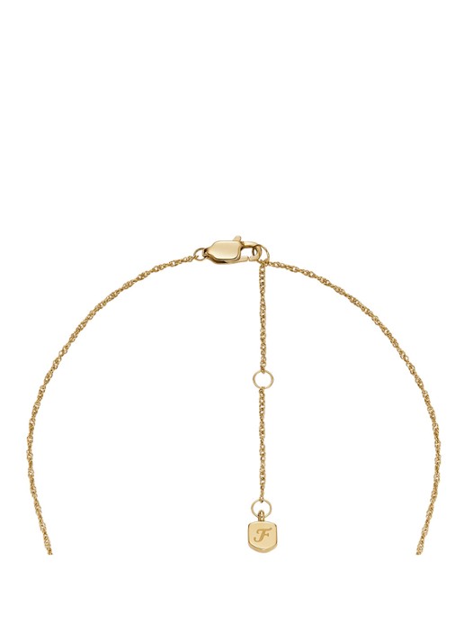 Fossil Sutton ketting JF04812710 - detail 5 goud