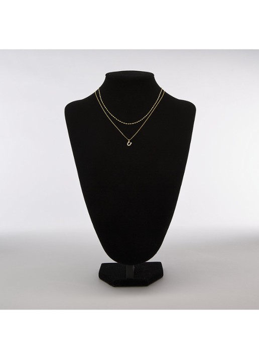 Fossil Sutton ketting JF04906710 - detail 5 goud