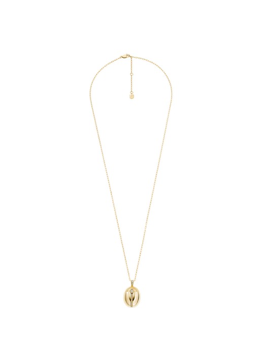Fossil Sutton ketting JF04962710 - detail 3 goud