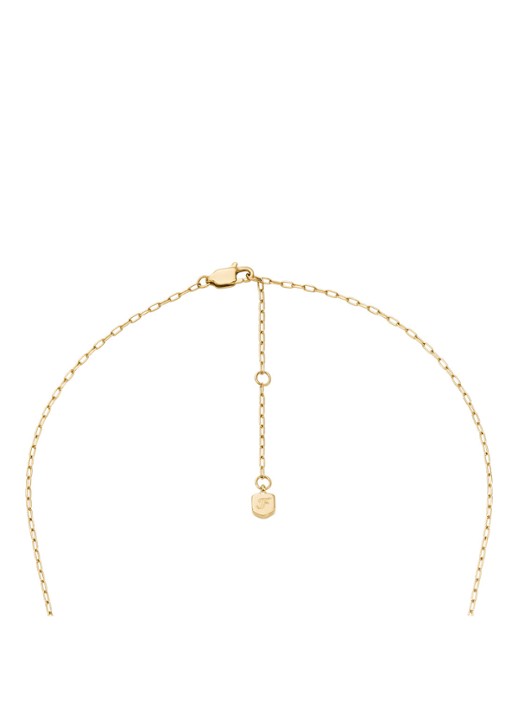 Fossil Sutton ketting JF04962710 - detail 4 goud