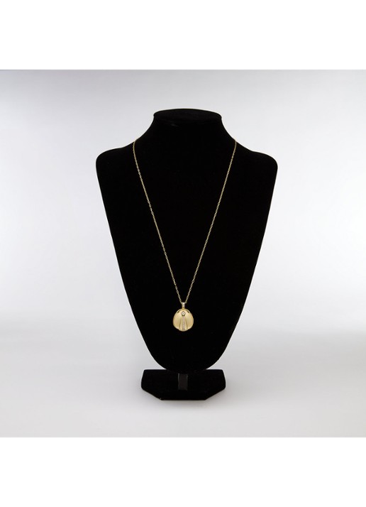 Fossil Sutton ketting JF04962710 - detail 6 goud