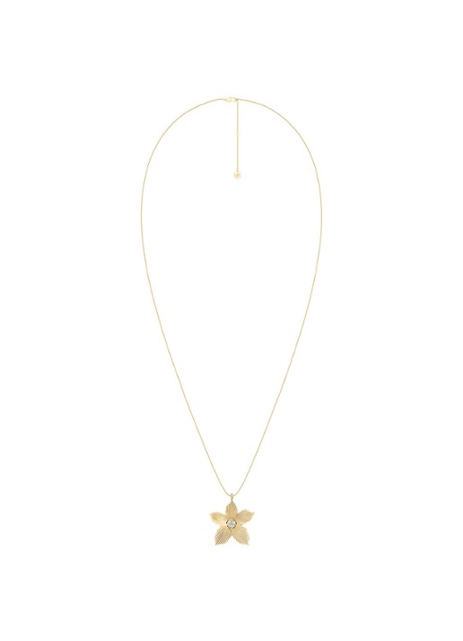 Fossil Sutton ketting JF04968710 - detail goud