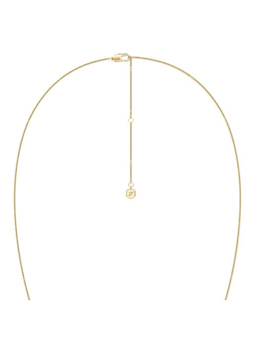 Fossil Sutton ketting JF04970710 - detail 4 goud