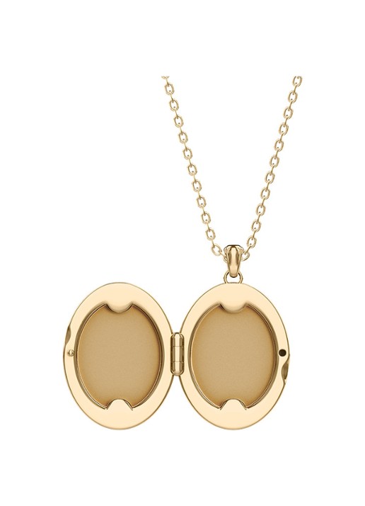 Fossil Sutton ketting  JF04976710 - detail 6 goud