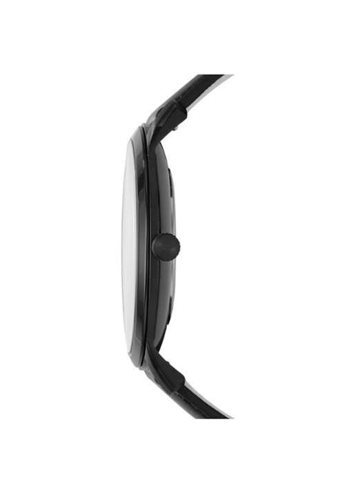 Fossil The Minimalist Mono horloge FS5447 - detail 2 zwart
