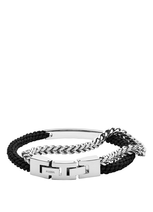 Fossil Vintage Casual armband van roestvrijstaal