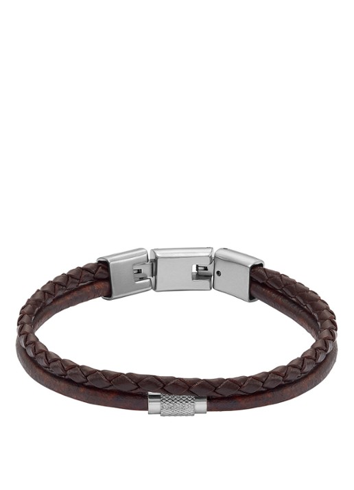 Fossil Wikkelarmband van leer JF04702040