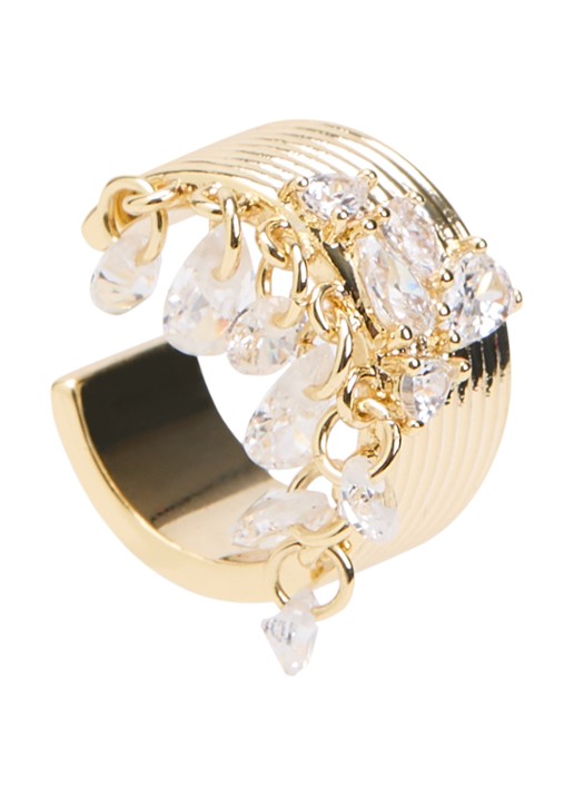 Franky Amsterdam De Alina earcuff verguld