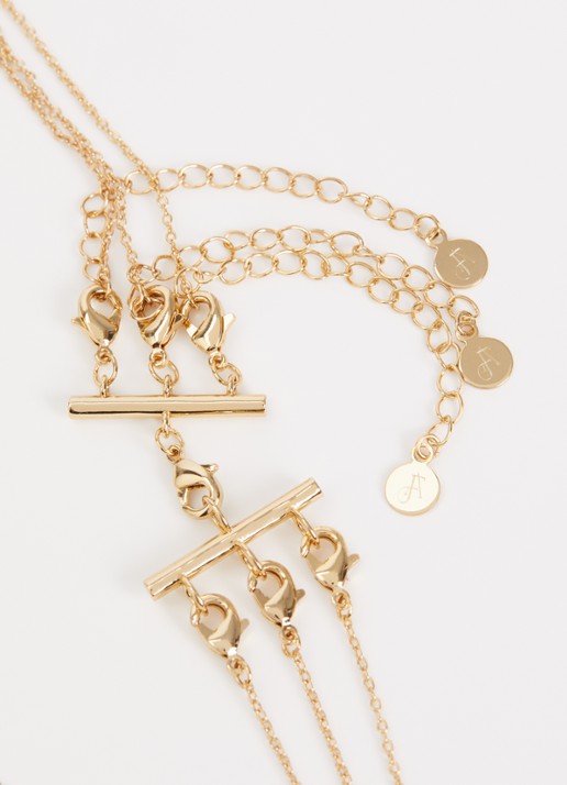 Franky Amsterdam De Aurelia Hazel armband met kristal - detail 3 goud