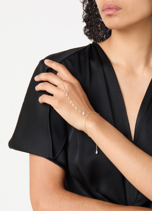 Franky Amsterdam De Selene armband verguld - voorkant 4 goud