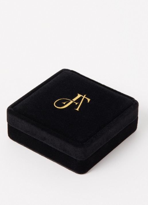 Franky Amsterdam The Adriana XL oorringen verguld - detail 4 goud