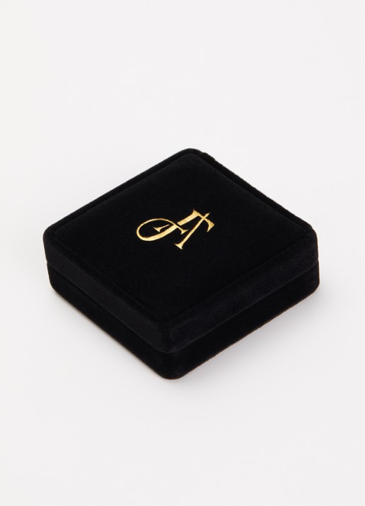 Franky Amsterdam The Angelina oorstekers verguld - detail 4 zilver