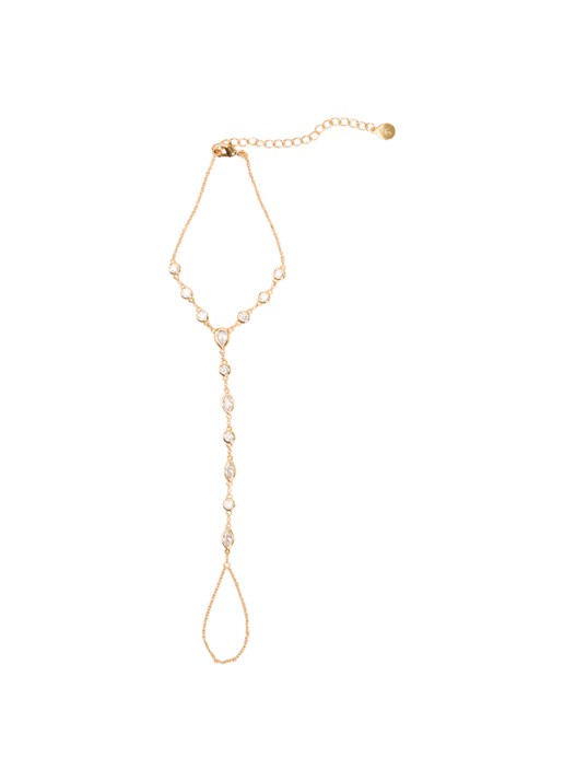 Franky Amsterdam The Aurelia armband verguld - voorkant goud