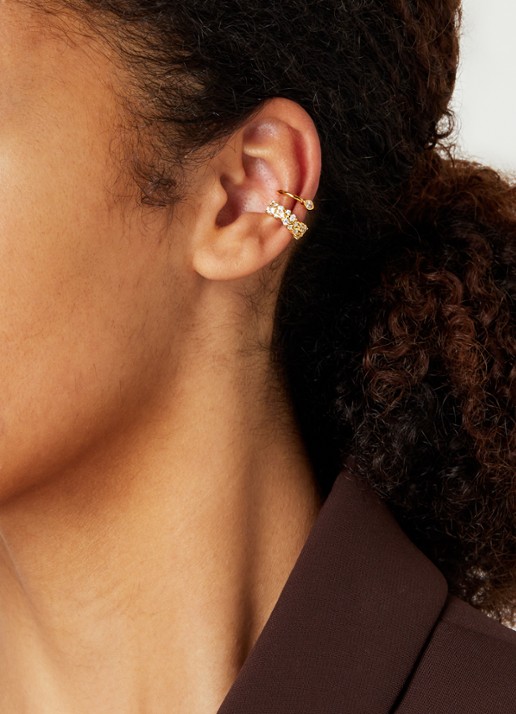 Franky Amsterdam The Venice ear cuff verguld set van 2 - voorkant 2 goud