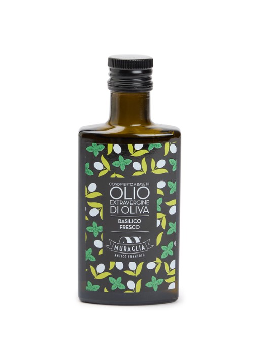 Frantoio Muraglia Basilico extra vierge olijfolie 200 ml