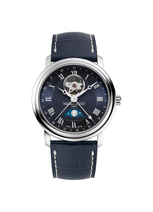 Frederique Constant Classic Heartbeat Moonphase horloge FC-335MCNW4P26