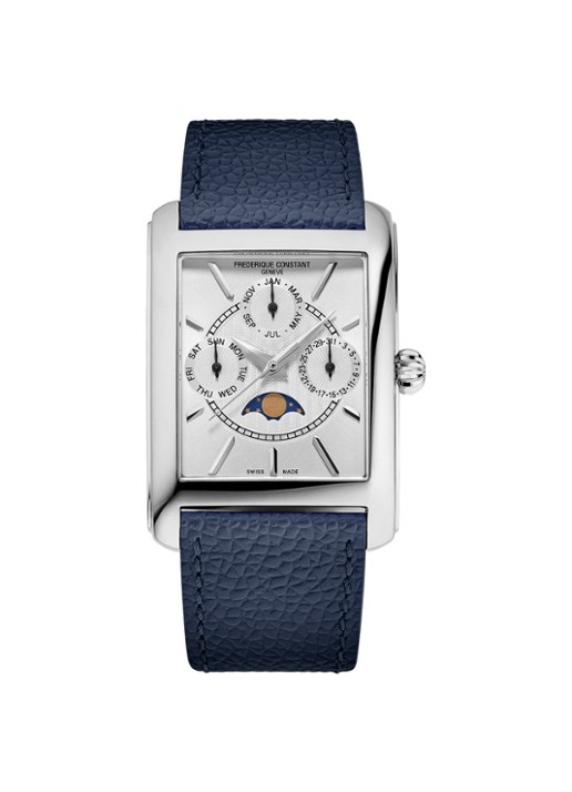 Frederique Constant Classics Carree Calendar Moonphase horloge FC-265S4C6