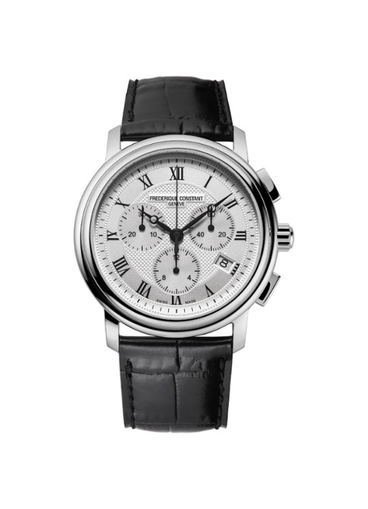 Frederique Constant Classics Quartz Chronograph horloge FC-292MC4P6 - voorkant undefined